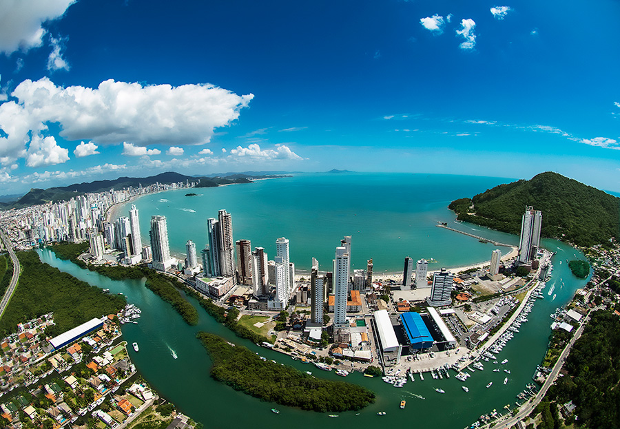 Vista de Balneário Camboriú